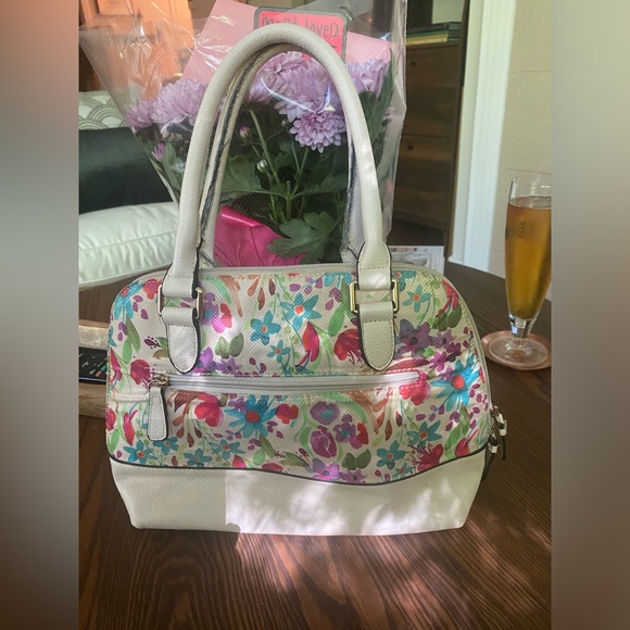 Vintage Naturalize Floral Shoulder Bag - Picture 2 of 7